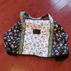 Victoria's Secret PINK Floral Duffel Bag
